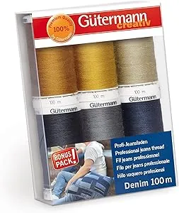 Gutermann Denim Sewing Thread Set