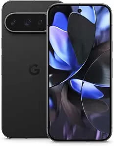Google Pixel 9 Pro – Unlocked Android Smartphone with Gemini, Triple Rear Camera System, 24-Hour Battery, and 6.3″ Super Actua Display – Obsidian – 128 GB