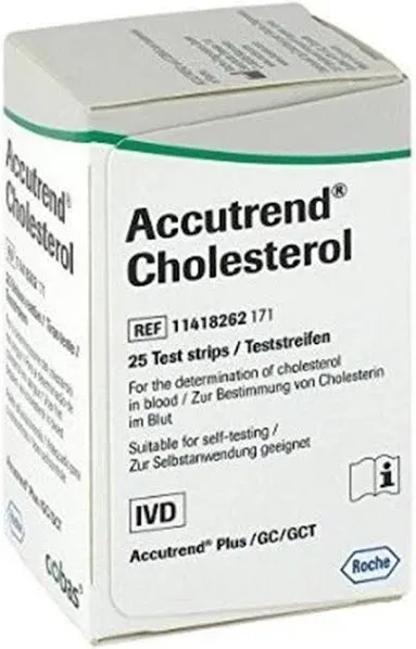 Accutrend Cholesterol Test Strips