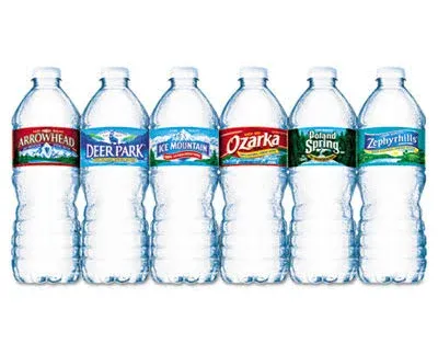 Deer Park Natural Spring Water Bottles