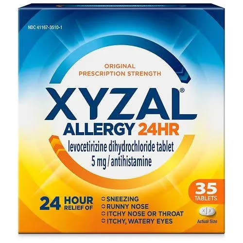Xyzal Allergy Relief Medicine Tablets