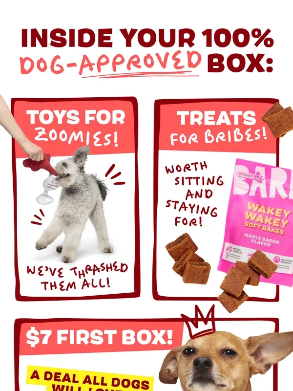 BarkBox - Farewells are priceless. This one is $7