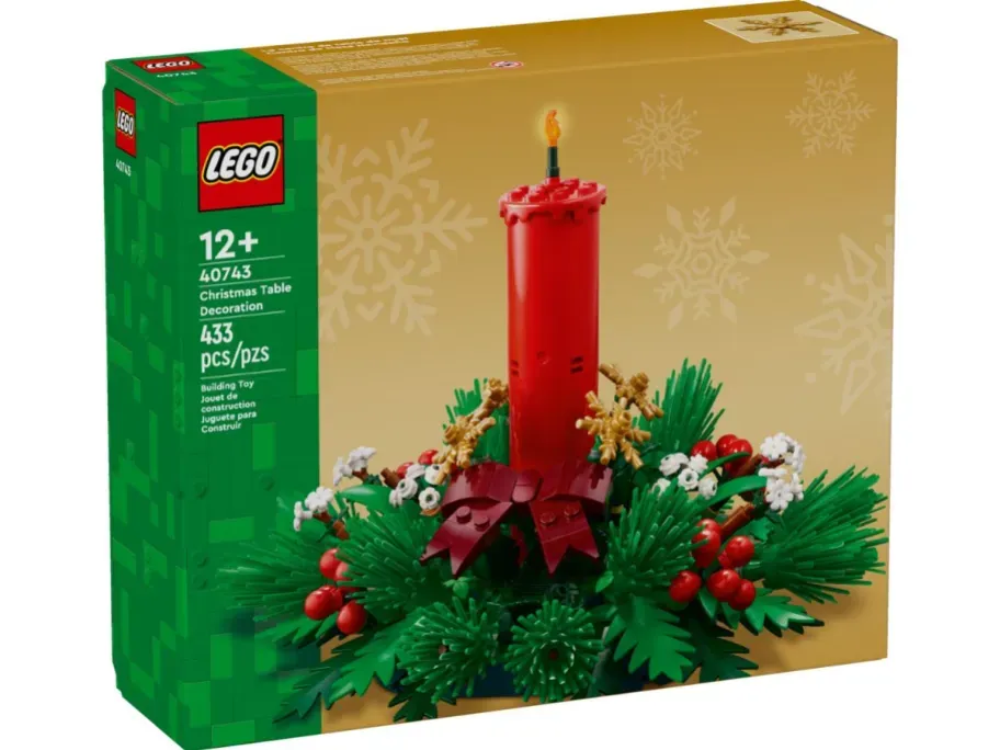 LEGO Christmas Table Decoration