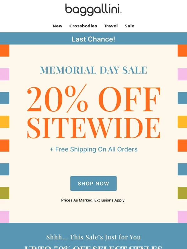 baggallini - Hands-Free Starts Here—20% Off Everything