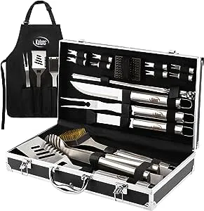 Heavy Duty Stainless Steel BBQ Grill Tools Set