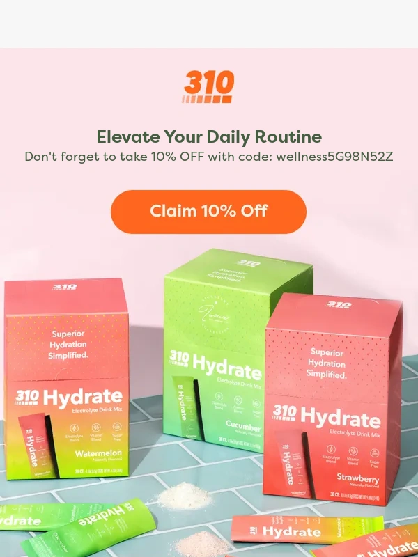 310 Nutrition - A new routine you’ll crave ?
