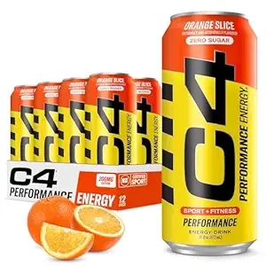 Cellucor C4 Energy Carbonated Energy Drink Orange Slice