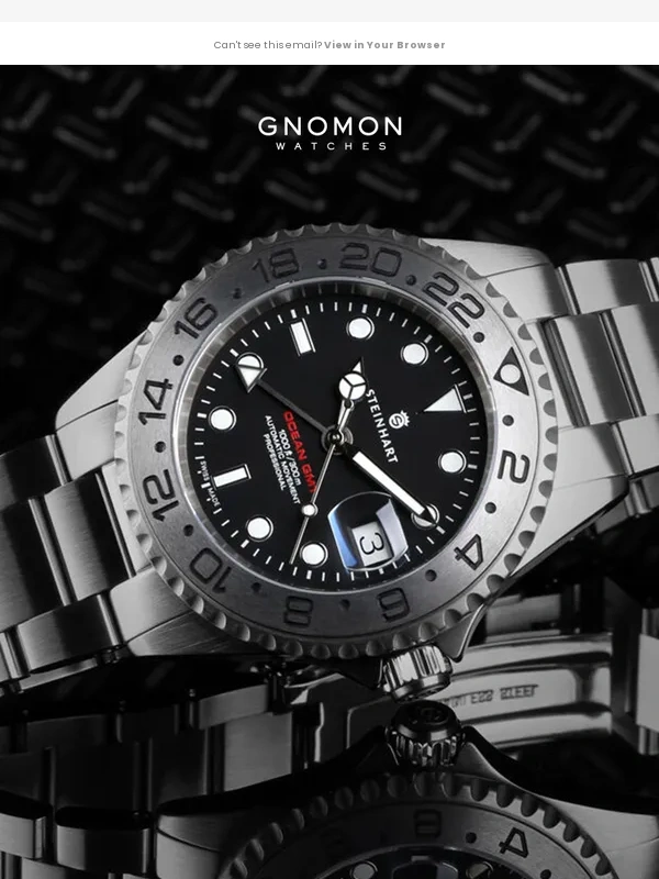 Gnomon Watches - Unveiling Steinhart's Latest Models ✨
