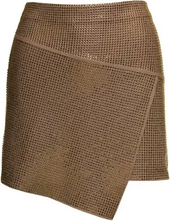 ANDREADAMO Asymmetric Miniskirt Women