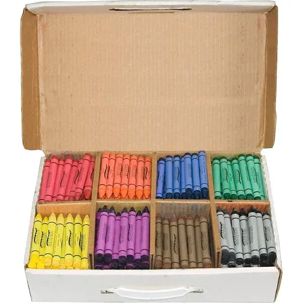 Prang Master Pack Regular Crayons 400 Box