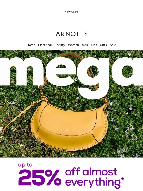 Arnotts - Up to 25% off* women's,men's & bags
