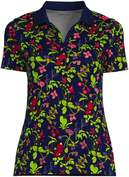 Lands' End Women's Petite Supima Cotton Polo Shirt