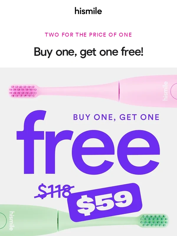 HiSmile - Want a FREE Electric Toothbrush?