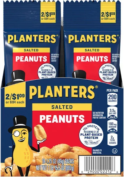 Planters Salted Peanuts
