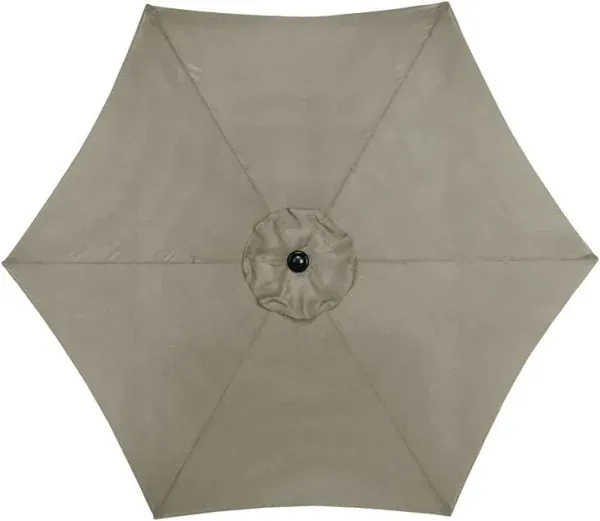 Living Accents 9 ft. Tiltable Market Umbrella