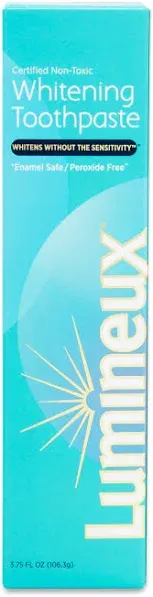 Lumineux Oral Essentials Fluoride Free Teeth Whitening Toothpaste
