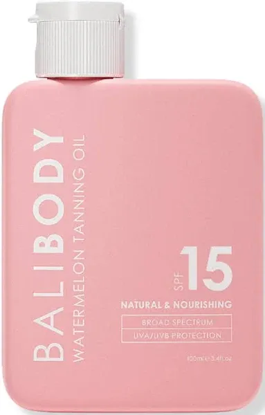 Bali Body Watermelon Tanning Oil SPF15 100ml
