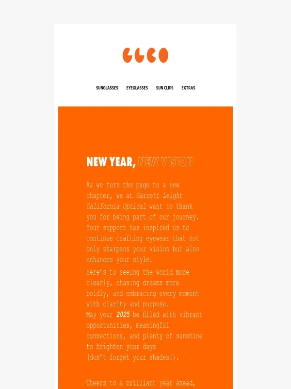 Garrett Leight - New Year,New Vision