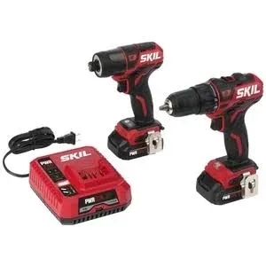 Skil PWRCore Brushless Drill Driver and Impact Driver Kit CB736701