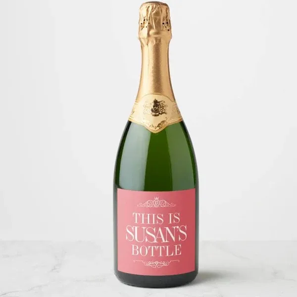 Personalized Create Your Own Sparkling Wine