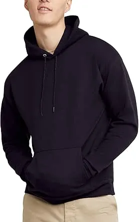 Hanes Comfortblend EcoSmart Hoodie, Midweight Fleece, Pullover Hooded Sweatshirt for Men