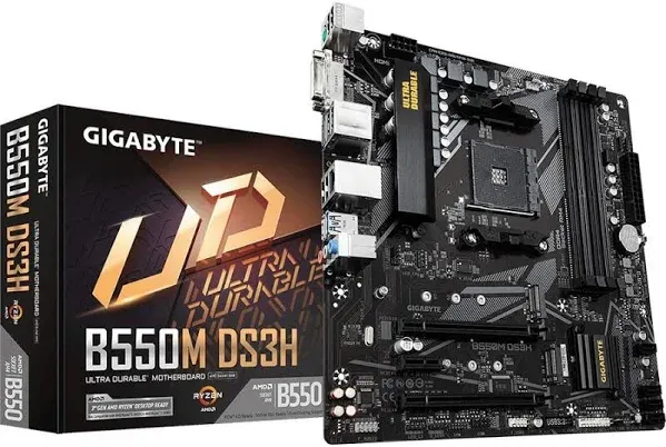 Gigabyte B550M DS3H AC Motherboard