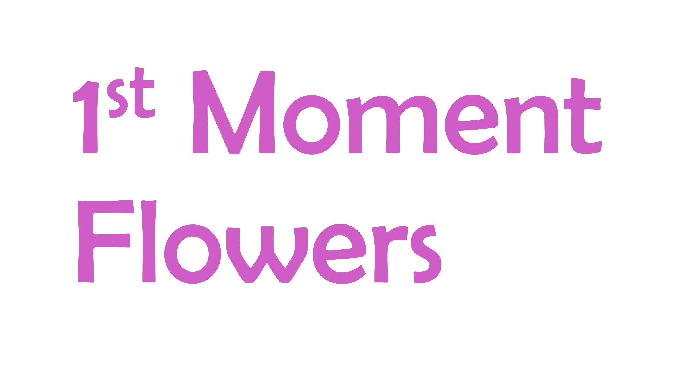 1st Moment Flowers