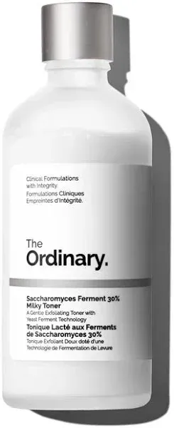 Saccharomyces Ferment 30% Milky Toner for Gentle Exfoliation and Hydration