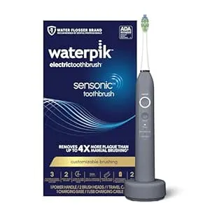 Waterpik Sensonic Sonic Electric Toothbrush (Gray) $53.72 + Free Shipping