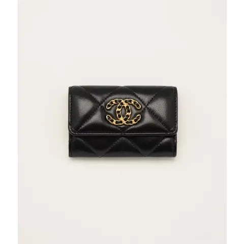 Chanel 19 Flap Card Holder