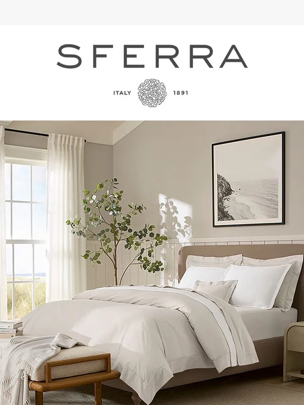 Sferra - Limited Time Offer for You!