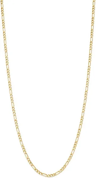 Bloomingdale's Fine Collection 14K Yellow Gold Figaro Chain Necklace