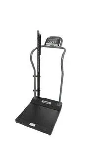 Health O Meter Antimicrobial Platform Scale with Height Rod