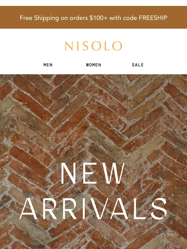 Nisolo - This Just In: New Arrivals