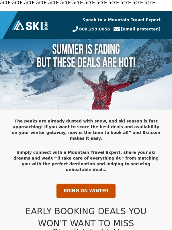 Ski - Ski Dreams Start Here – Deals You’ll Love