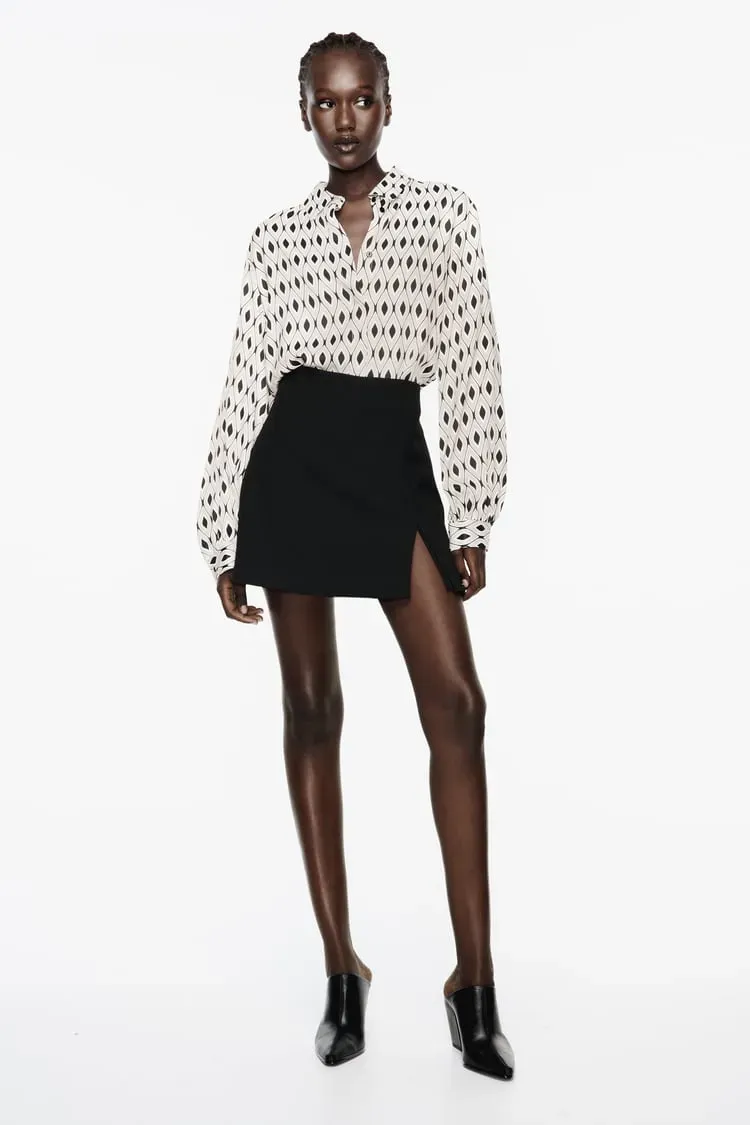 STRIPED POPLIN SHIRT