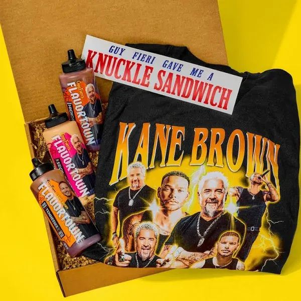 Guy Fieri BBQ Sauce Gift Set
