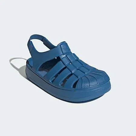 adidas Little Kids' Superstar Sandals (Focus Blue) $20 + Free Shipping
