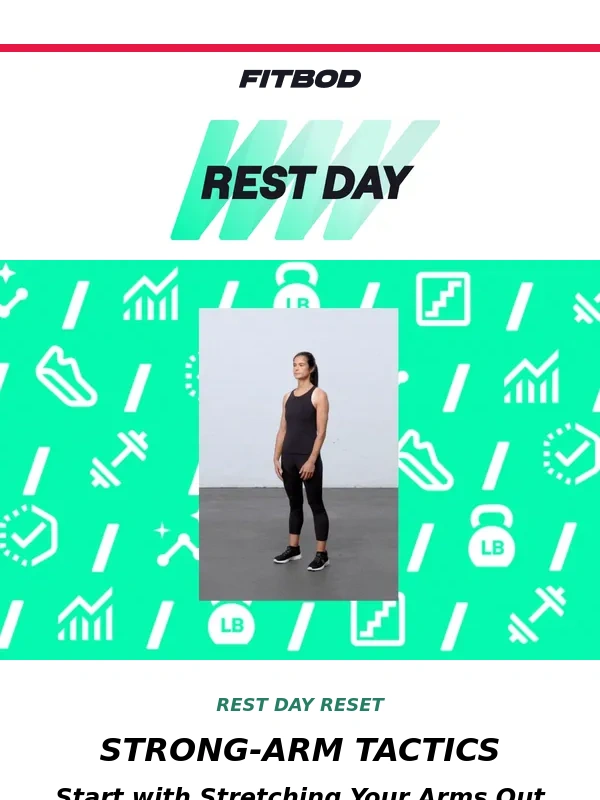 Fitbod - ? No high-fives for sore arms