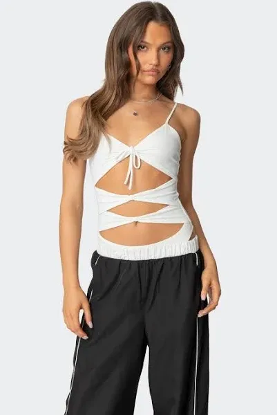 Edikted Women's Serene Cut Out Bodysuit
