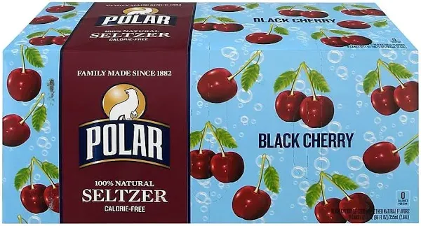 Polar Black Cherry Seltzer