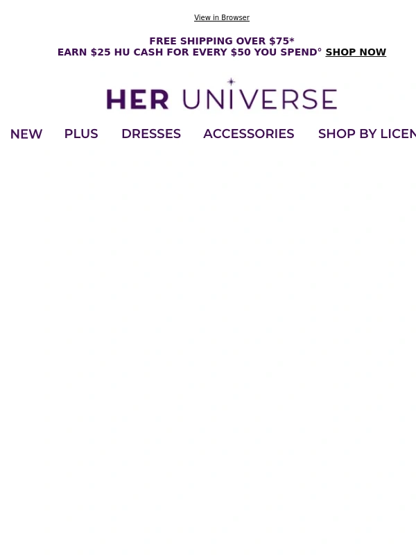 Her Universe - ⌚ LAST DAY for Buy One,Get TWO FREE Clearance styles ⌚