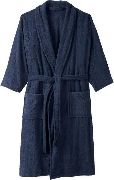 KingSize Men's Terry Bathrobe with Pockets