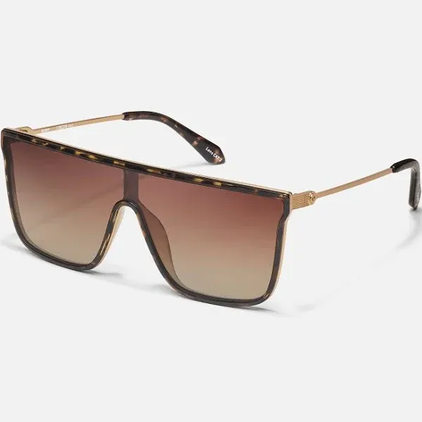 QUAY Nightfall Remixed Women's Shield Sunglasses