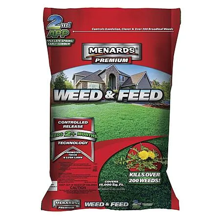 Weed & Feed 28-0-3 fertilizer 17 lbs $11.22 per bag