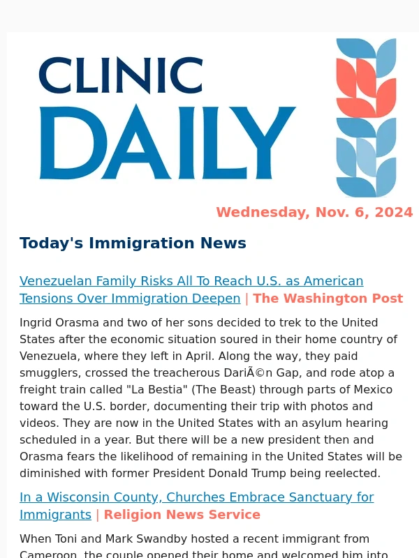 Washington Post - Experts Worry Mass Deportation Could Damage Economy Similar to the Great Recession #CLINICDaily