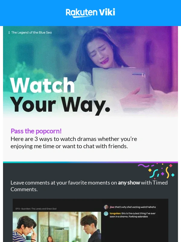 Viki - How do YOU Want to Watch,Lea? ?