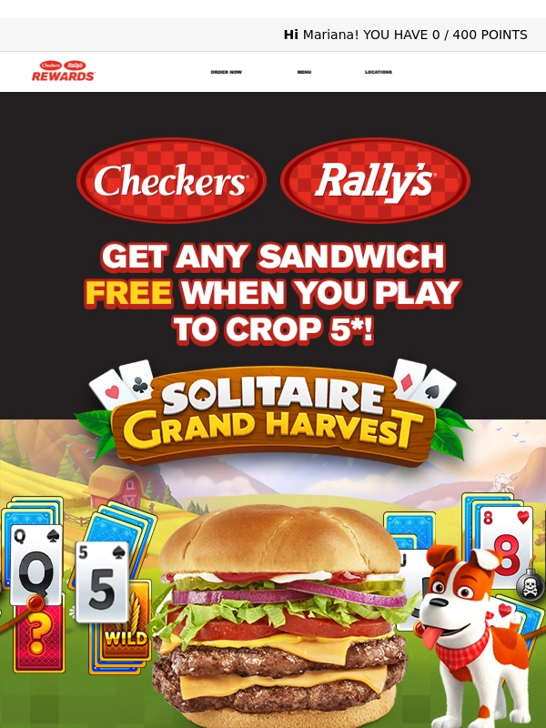 Checkers - Play for a free sandwich! ?