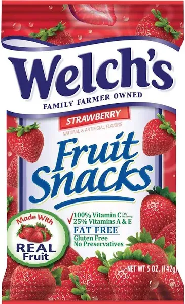 Welch's Fruit Snacks Strawberry