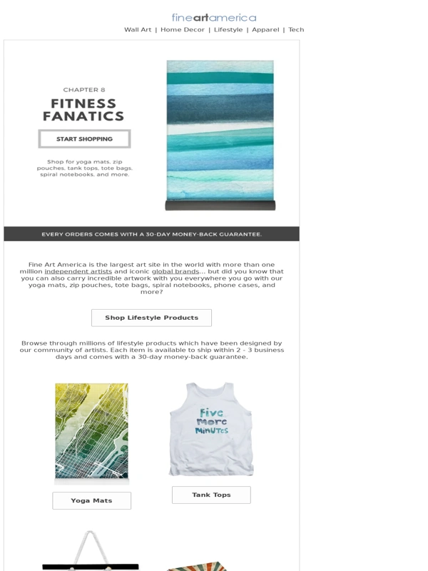 Fine Art America - Fitness Holiday Gifts: Get in Shape in 2024
